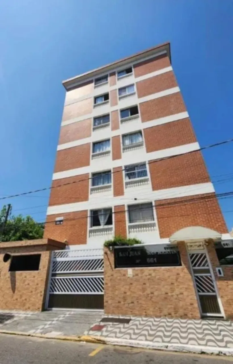 Apartamento para Venda em Praia Grande, Canto do Forte, 1 dormitório, 1 banheiro, 1 vaga
