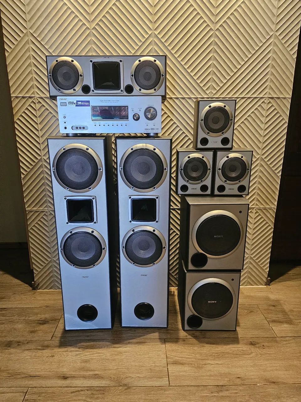Home Theater Sony STR-K1500 com Subwoofer - Foto 5