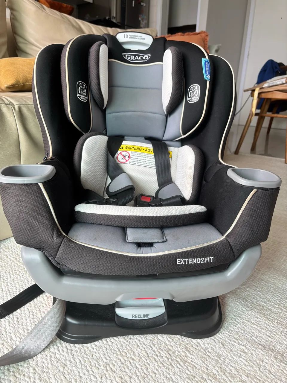 Cadeira Graco Extend2Fit® Assento de carro 