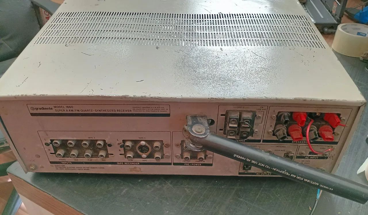 Receiver Gradiente 1660(vendo peças) - Foto 5