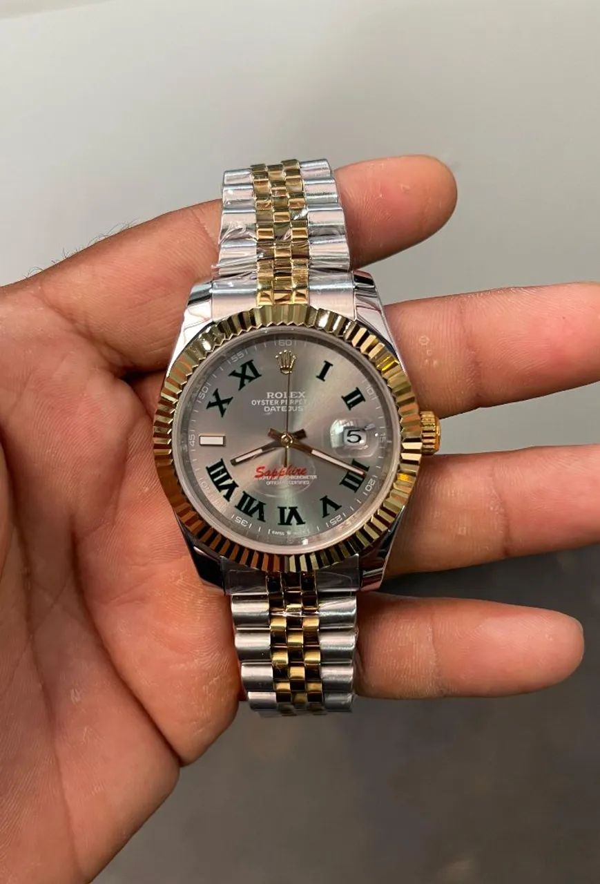 Rolex Datejust 41mm automático linha Premium AAA Top de linha  - Foto 5