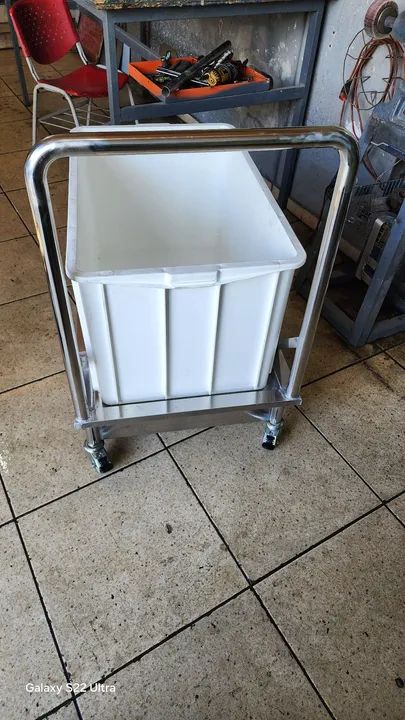 Carrinho transportador inox - Foto 5