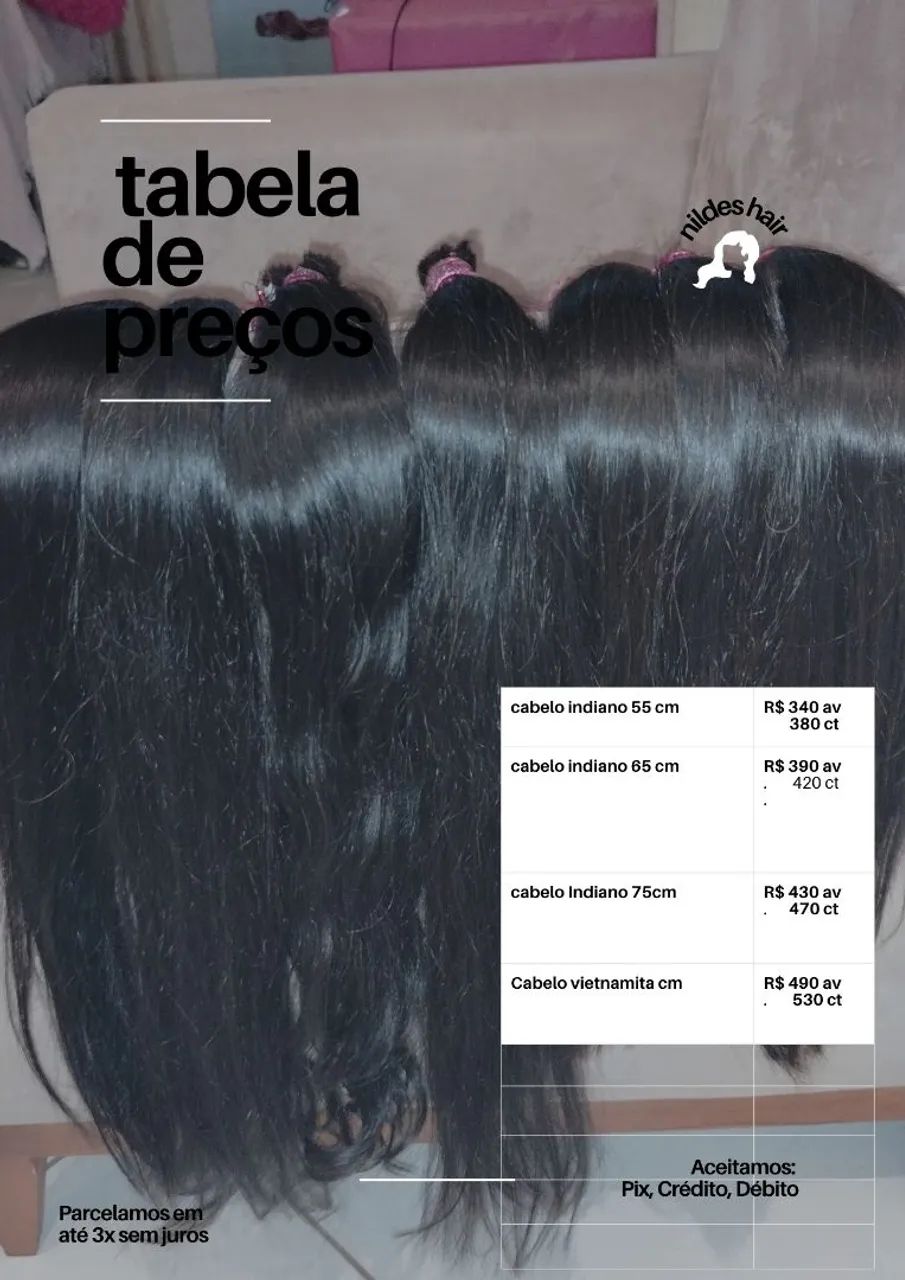 Cabelo humano 64319739721602120
