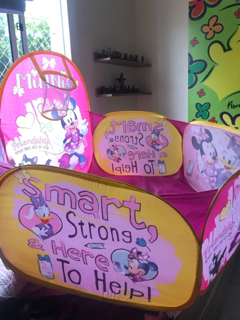 Piscina de bolinha  Infantil Minnie - Brinquedos e Jogos - Foto 2