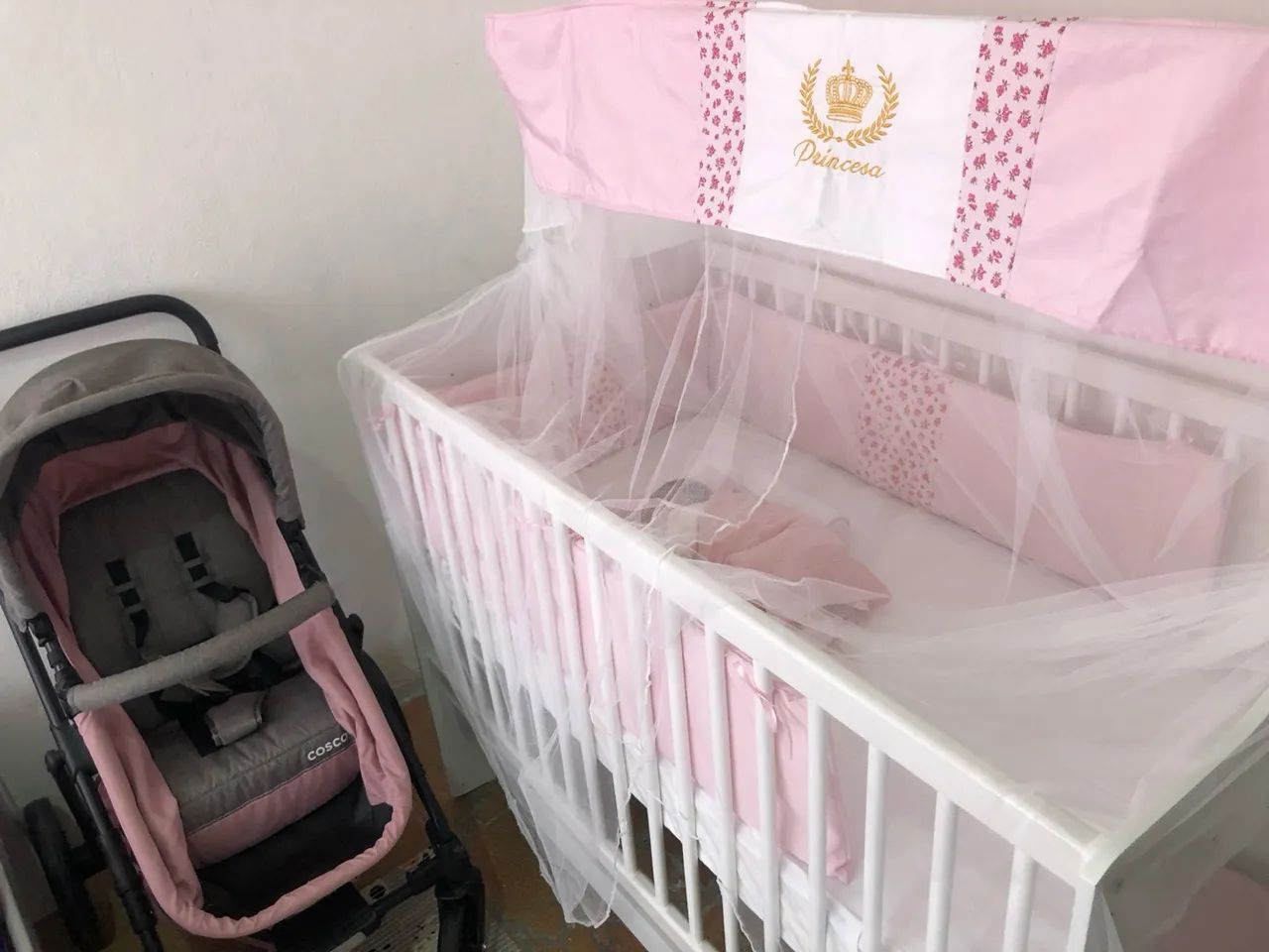 berço cama completo sem uso