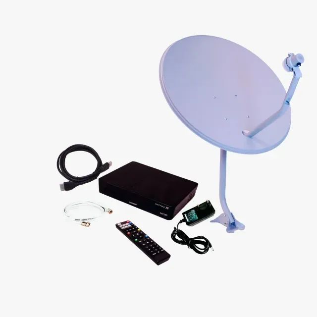 Antena Parabólica Nova - Imagem Nítida e Estável