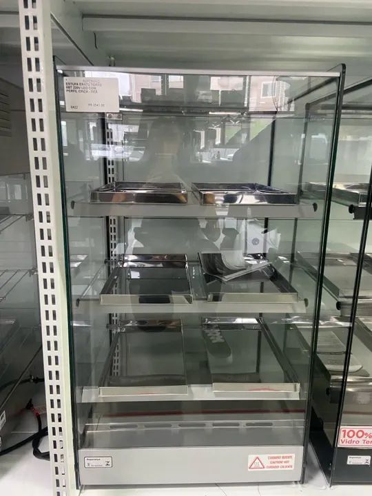 ESTUFA ERATO TORRE 6BT LED COM PERFIL CINZA - TITA 