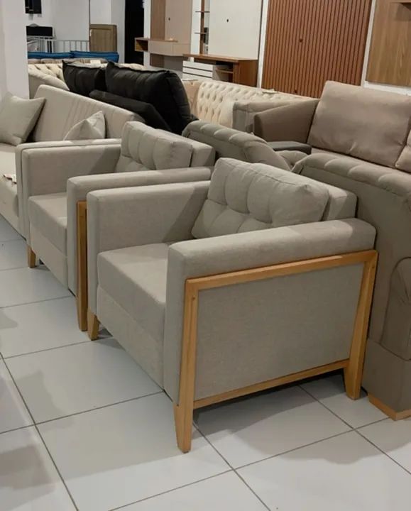 Fundação e Estrutura de Madeira Usada