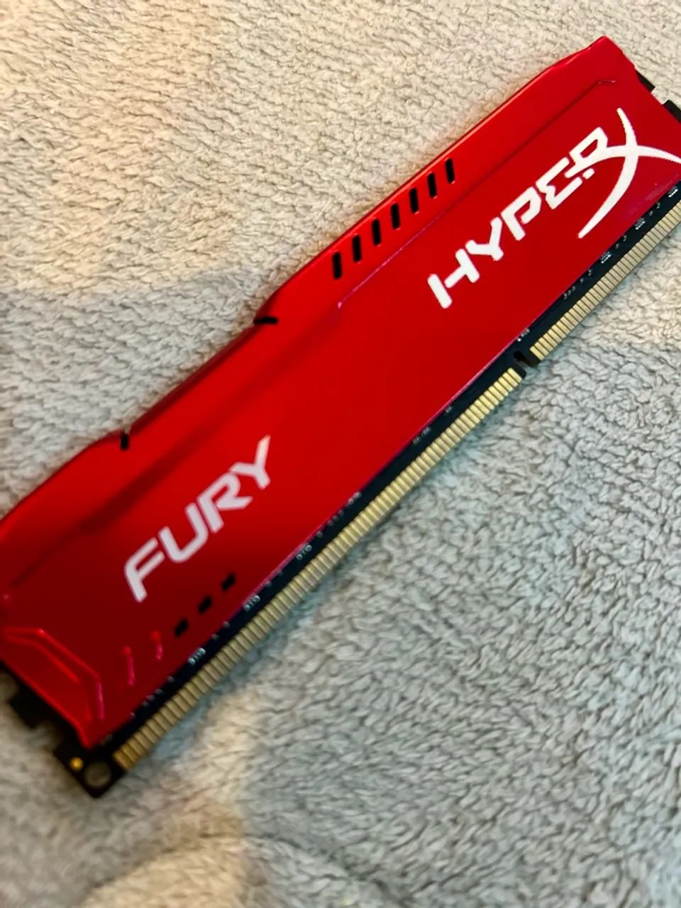 Memória ram PC 16gb, 8gb cada uma HYPERX, FURY kingston - Foto 3