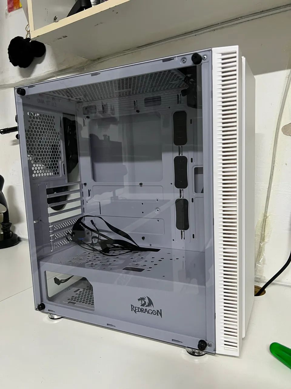 Gabinete redragon blackbird branco - Foto 3