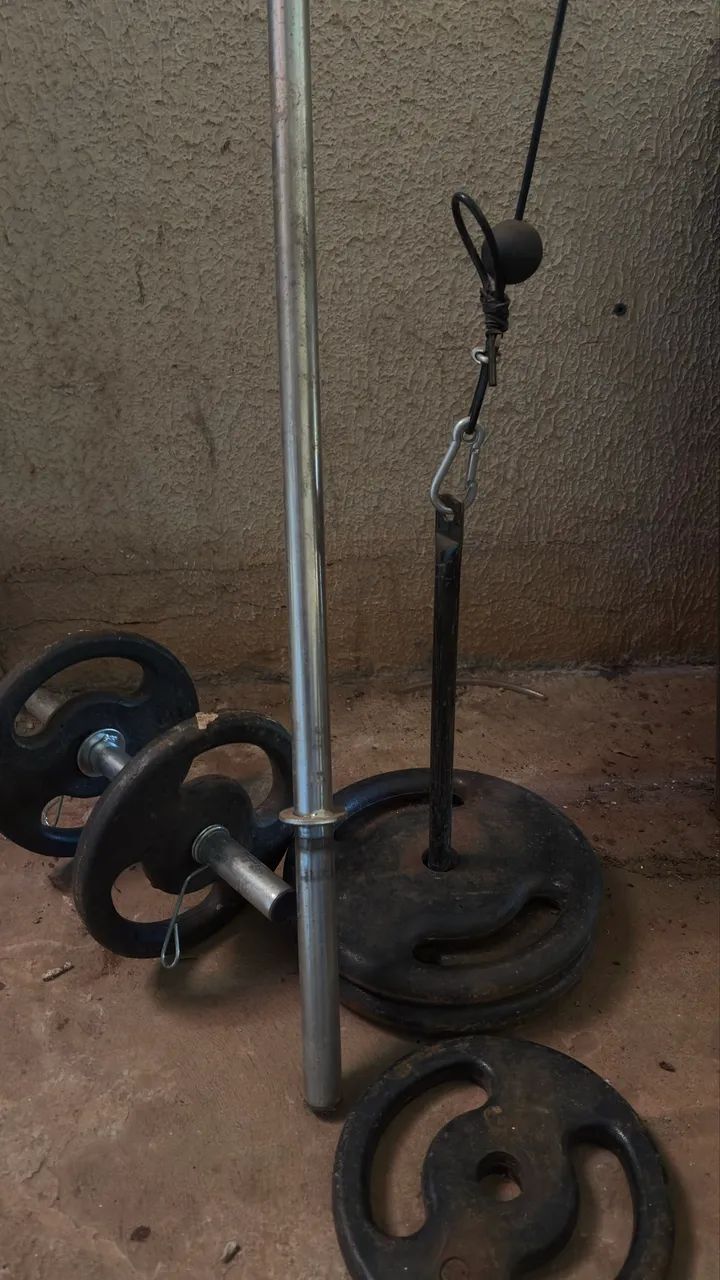 Mono Cross Over com 40 Kg de anilhas - Foto 2