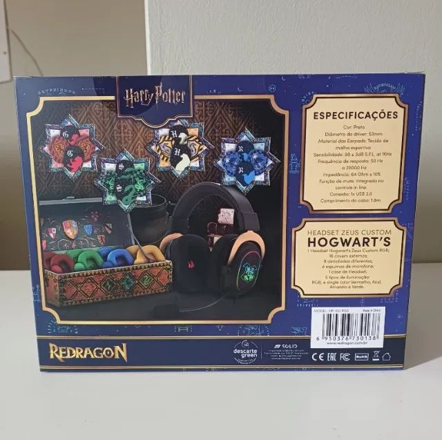 HEADSET GAMER REDRAGON HARRY POTTER - Foto 3