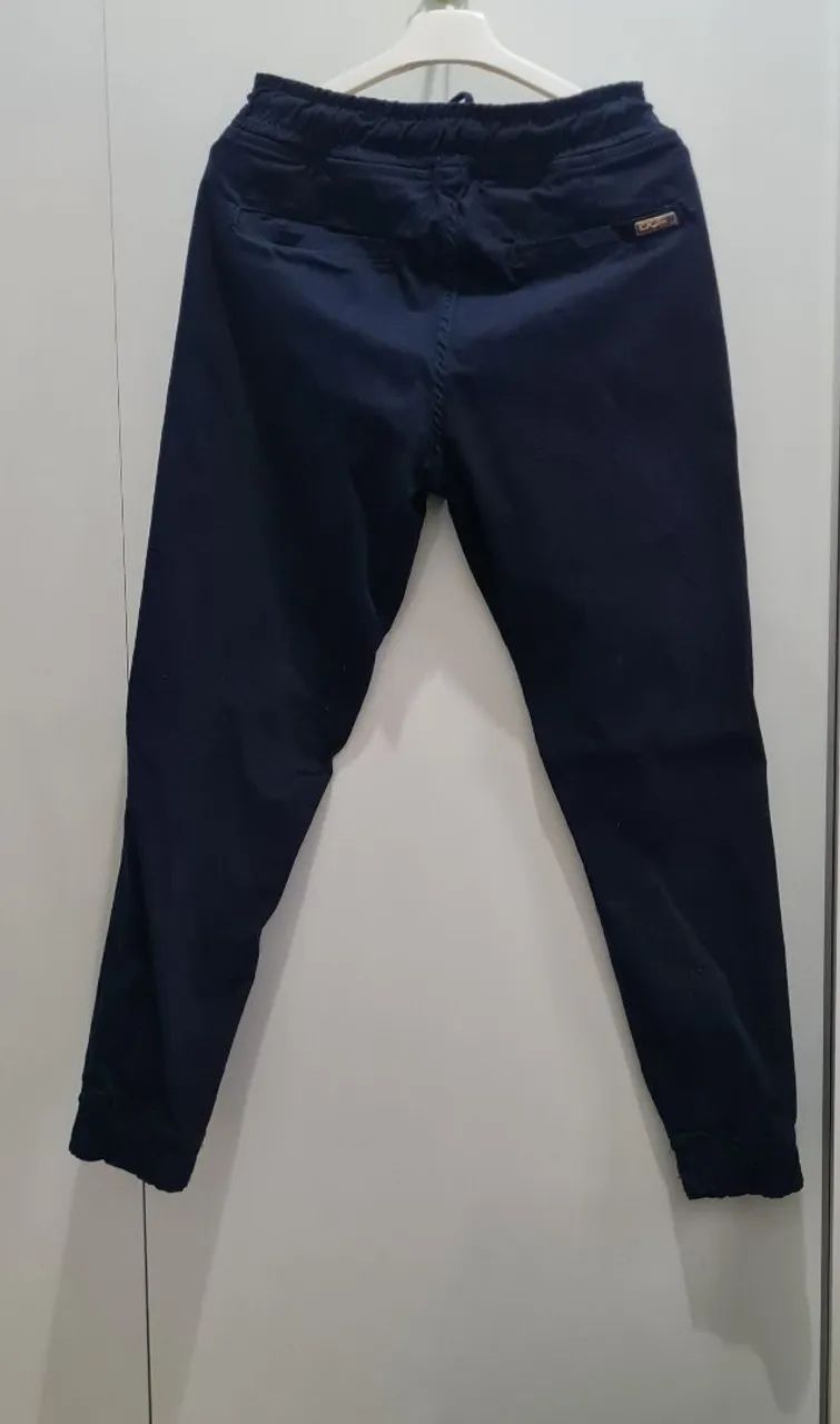 Calça Feminina Jogger Sarja 40 - Foto 2