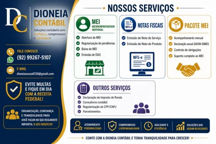 SERVIÇOS CONTABÉIS - Foto 2