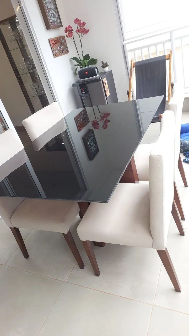 Jogo de Mesa com 4 cadeiras - Foto 3
