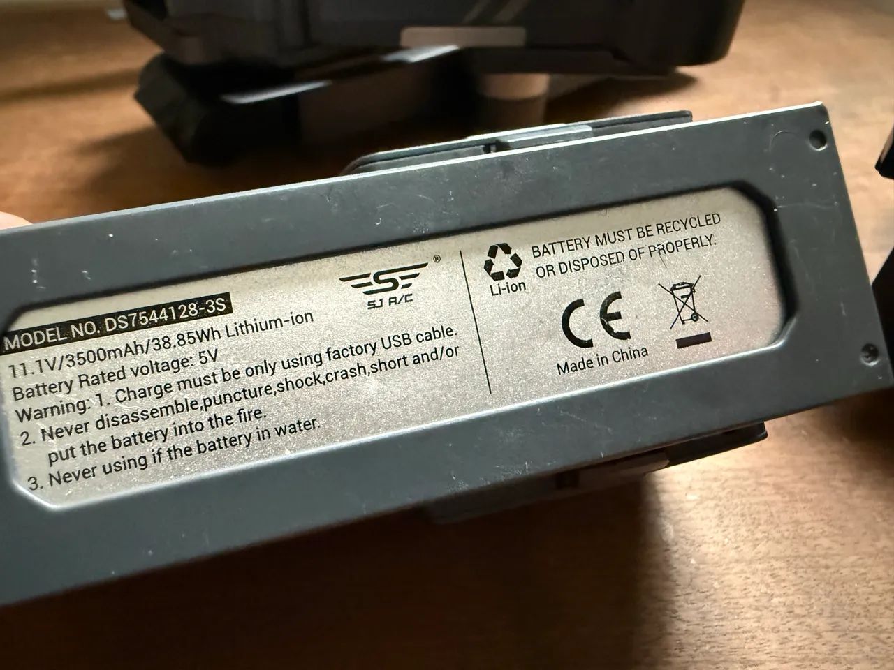 Vendo bateria drone SJRC F22s  pró 
