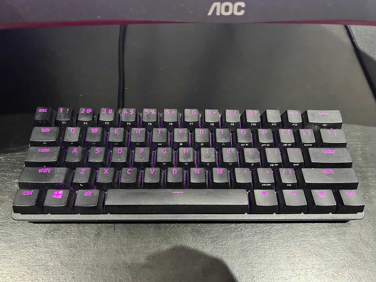 Teclado razer Huntsman Mini 60%  - Foto 3