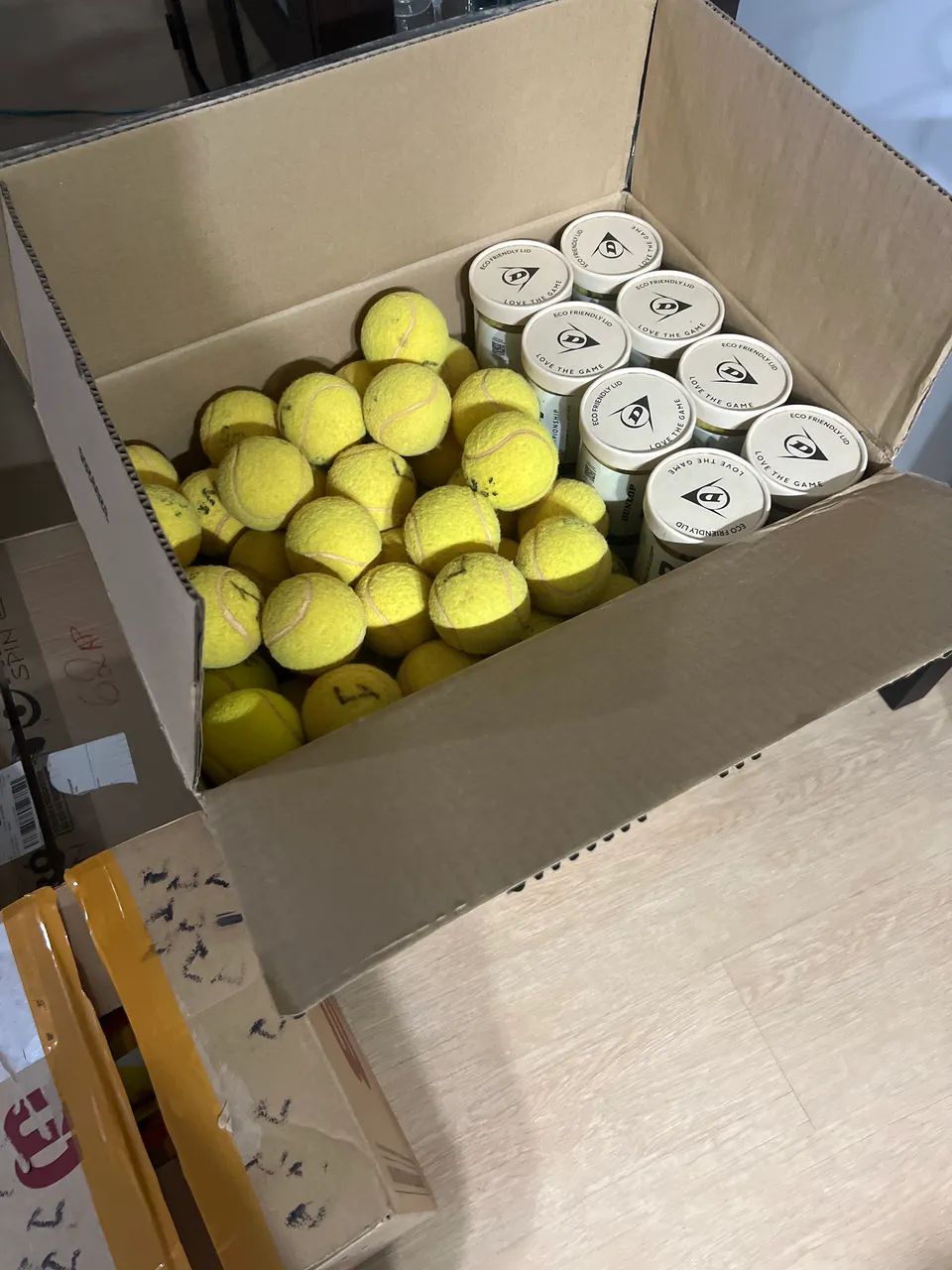 538 Bolas de tênis usadas 2