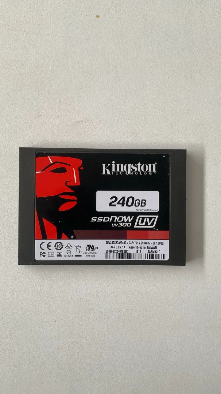 Ssd 240Gb Kingston 