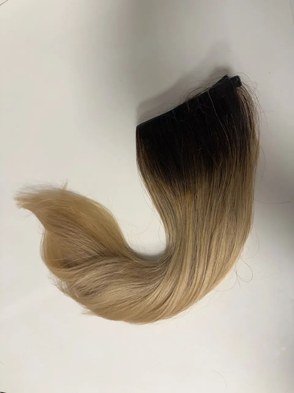 Cabelo Humano Brasileiro Loiro 44cm 120g 