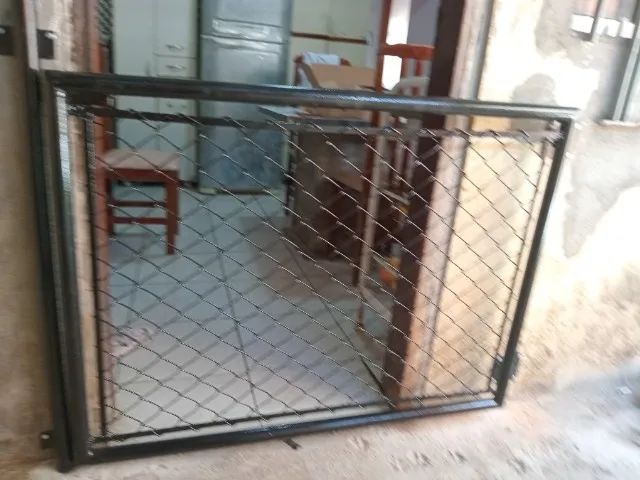 Fabricamos portões com tela de alambrado  - Foto 4