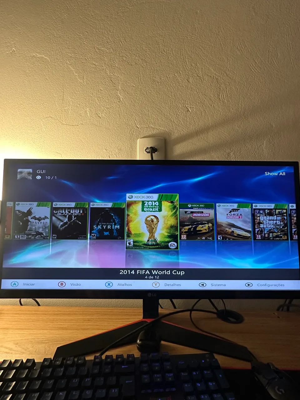 XBOX 360 destrav com Caixa - Foto 2