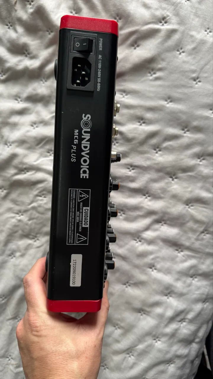 mesa de som soundvoice mc6 plus - Foto 3