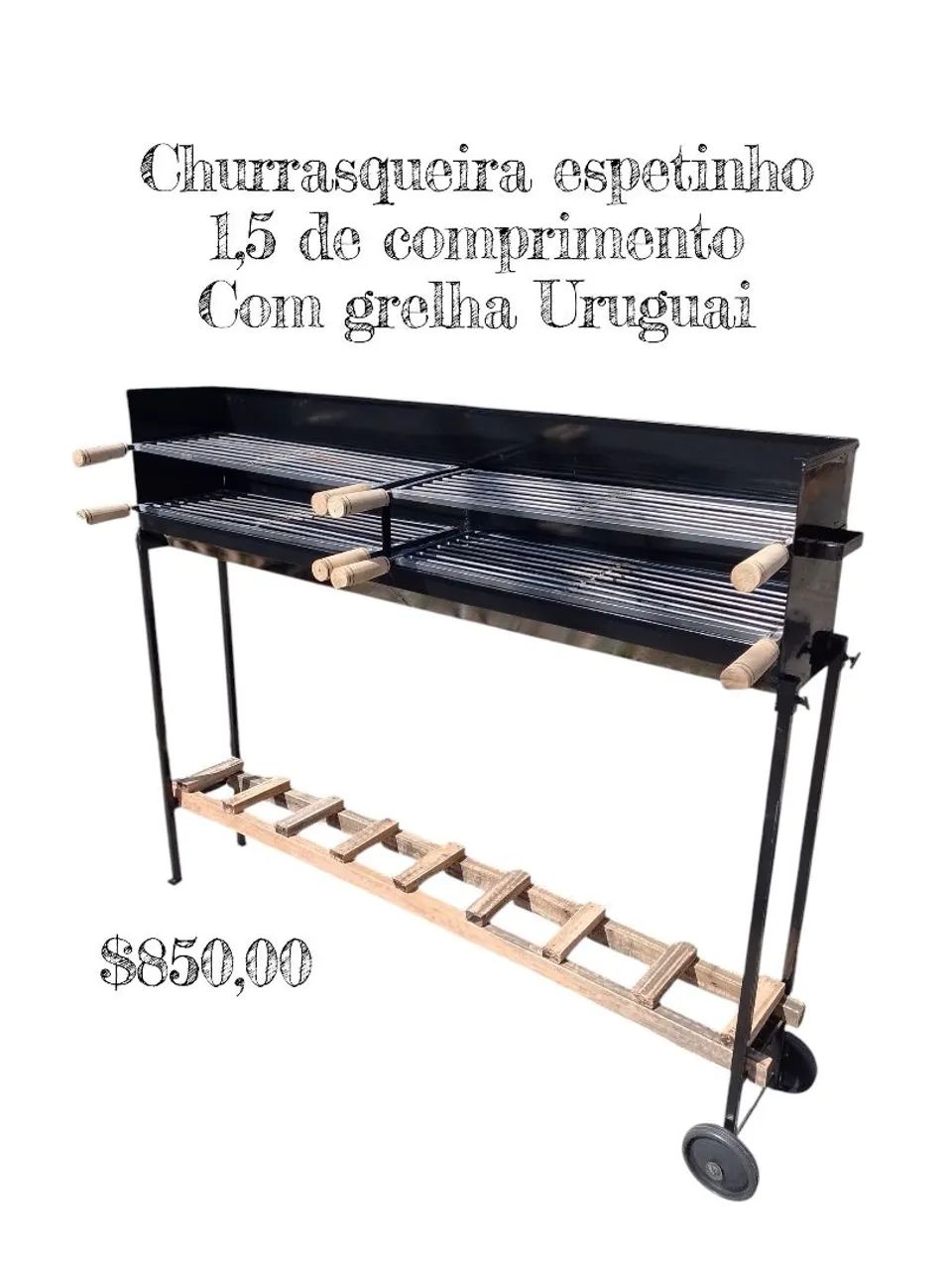 Churrasqueira para espetinho  - Foto 2