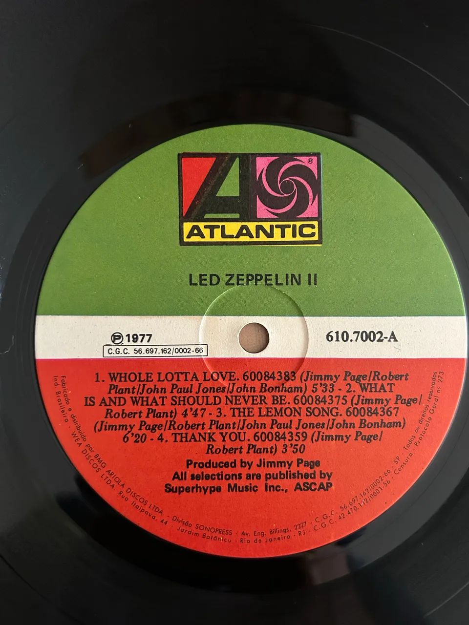 Disco de Vinil Led Zeppelin II - Foto 3