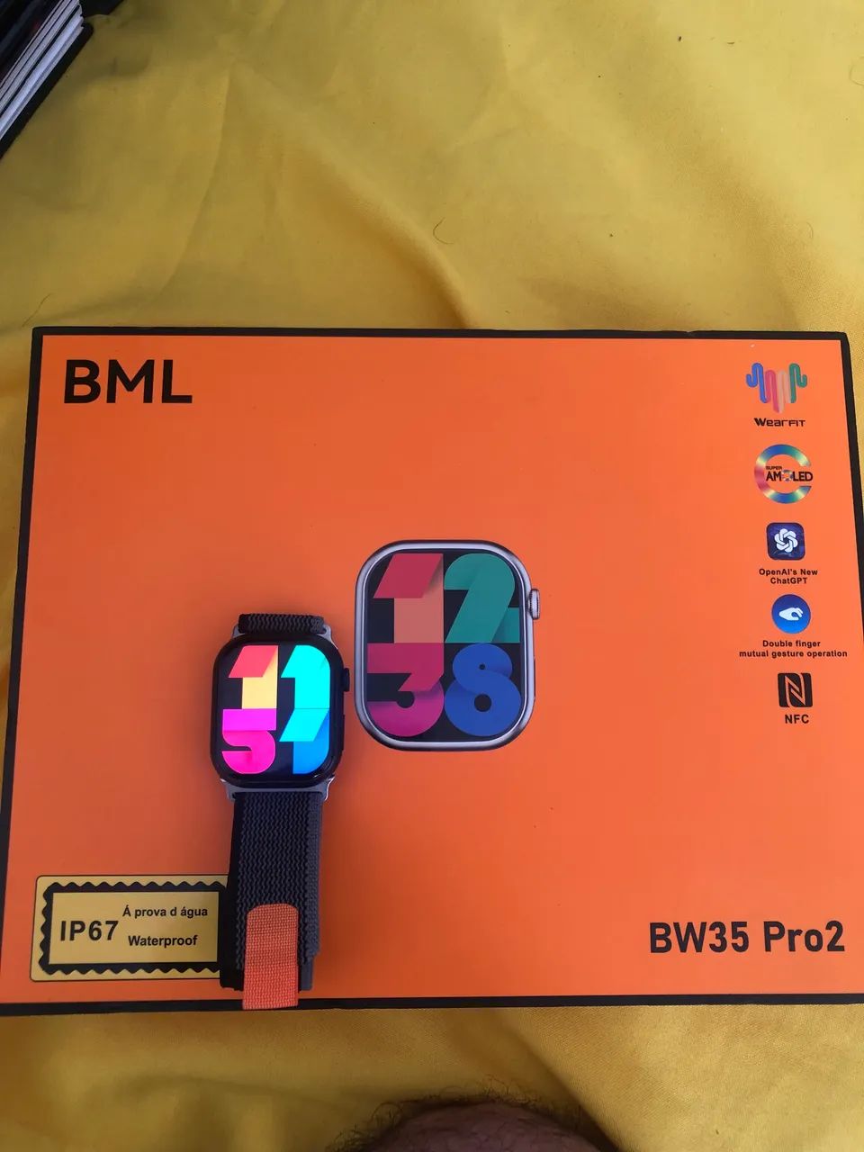 Relógio APPLEWATCH/ SMARTWATCH inteligente para iPhone /Android  - Foto 2