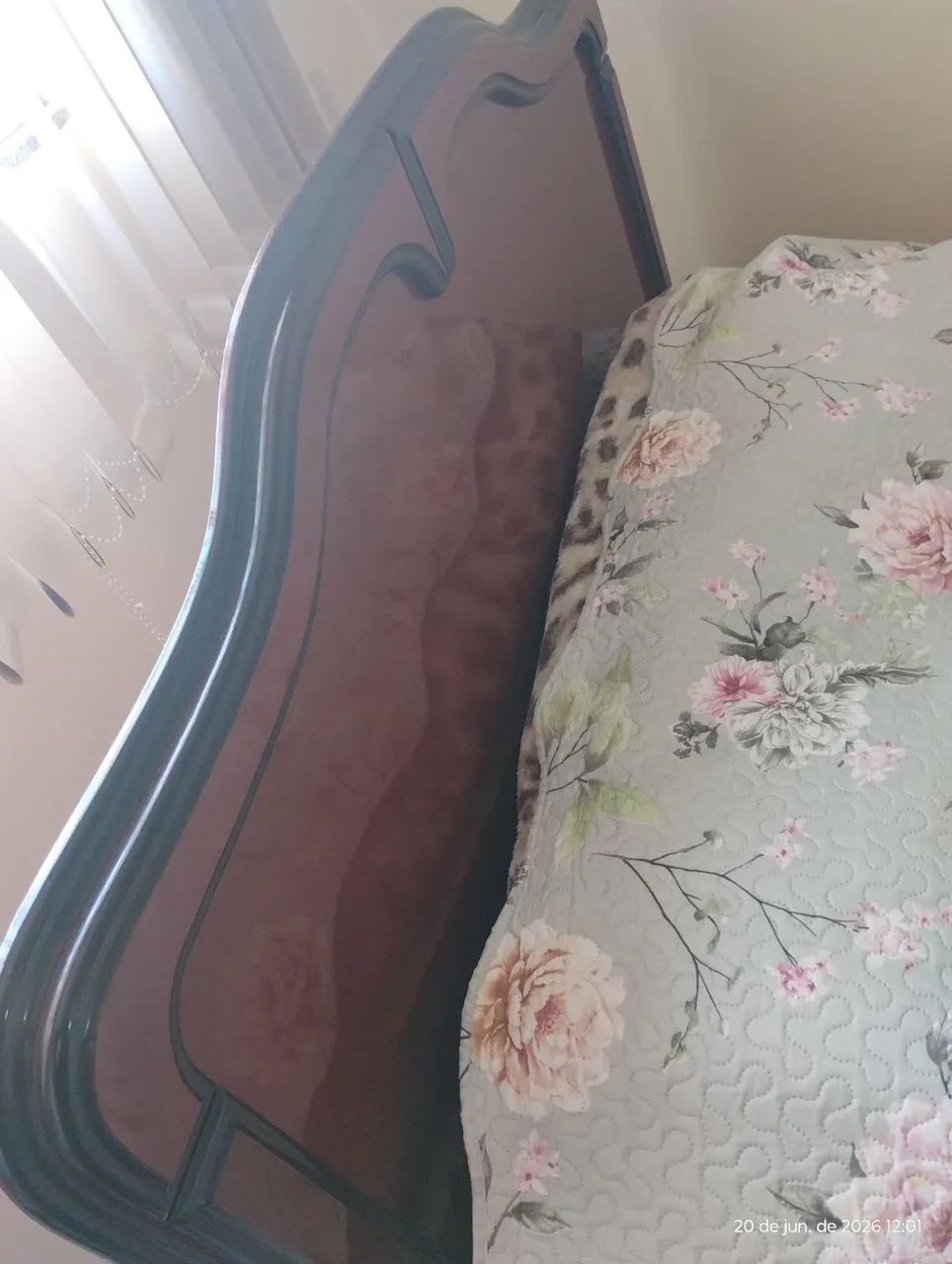 Cama de  casal com colchão  - Foto 5
