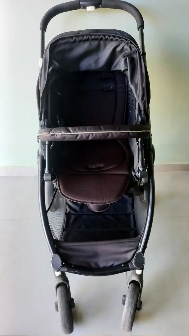 Carrinho Moisés bebê 3 em 1 - Foto 4