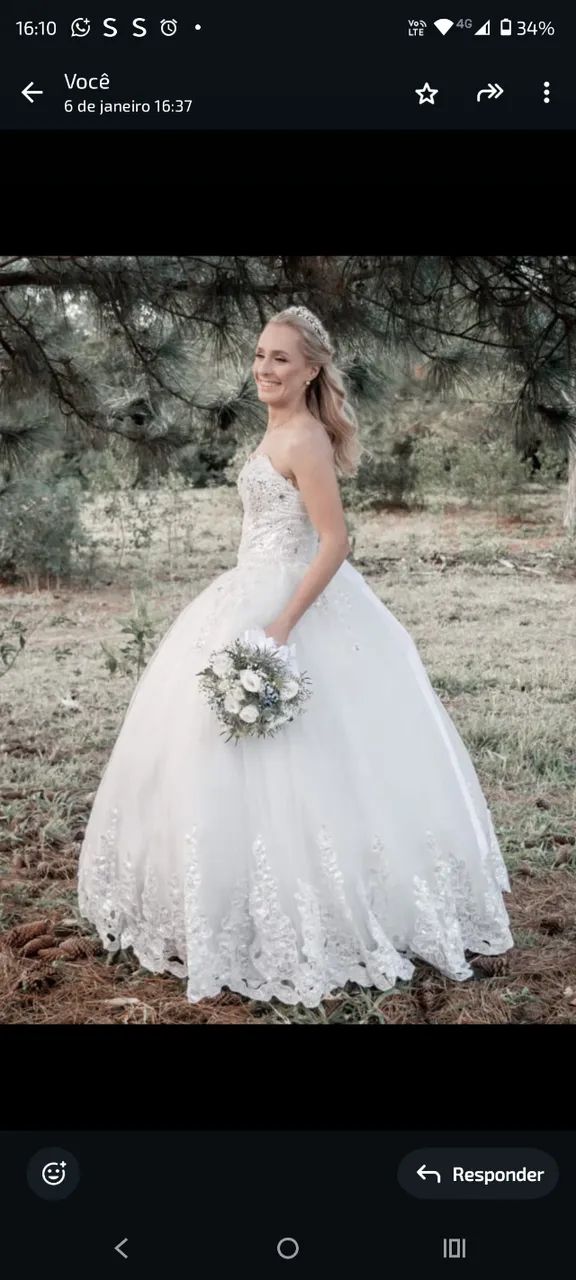 Vestido de noiva vários  - Foto 2