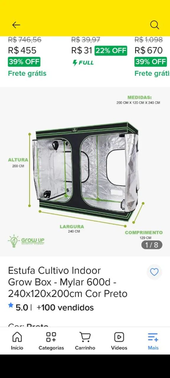 Estufa para cultivo indoor  - Foto 3