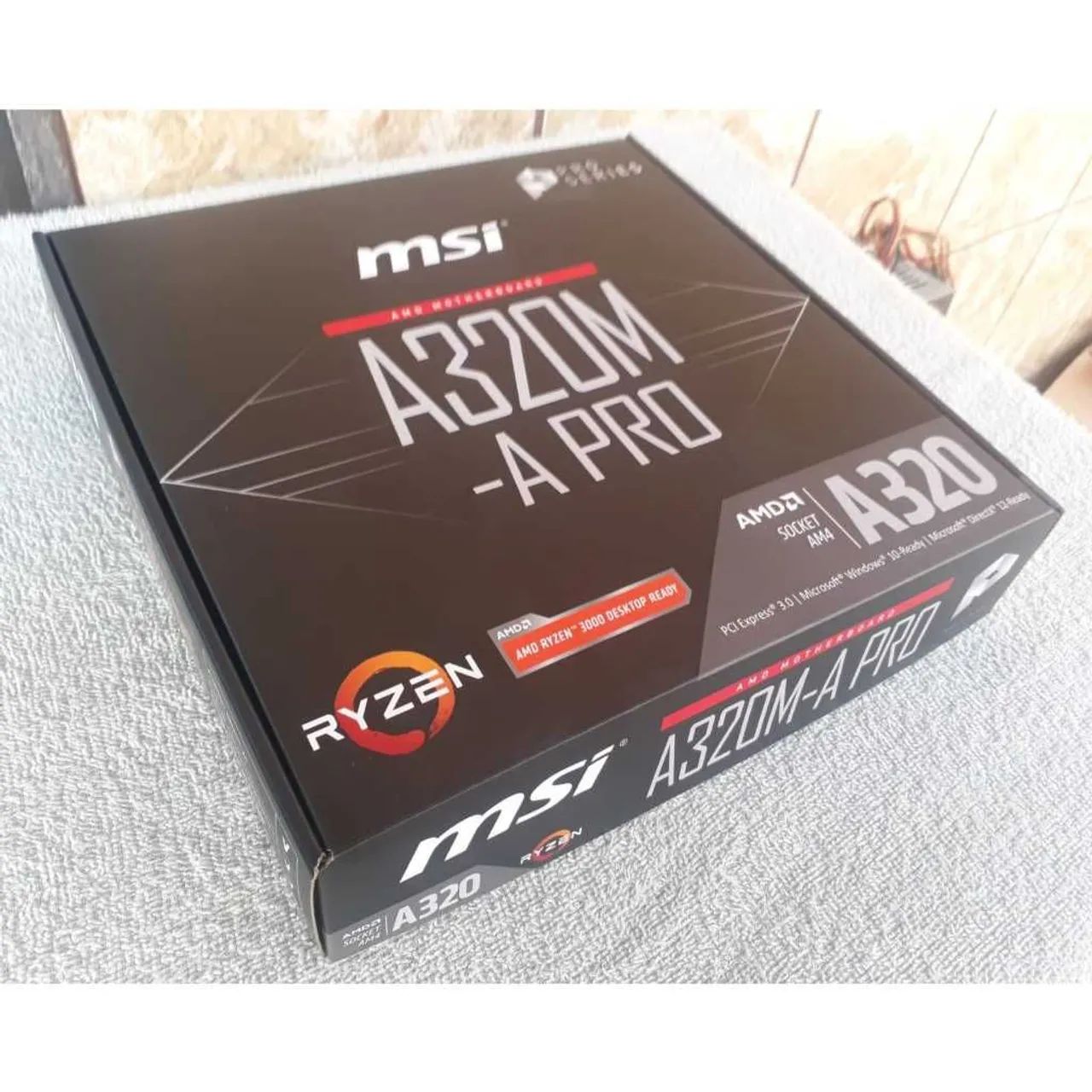 Placa mãe A320 MSI - Nova - Foto 3