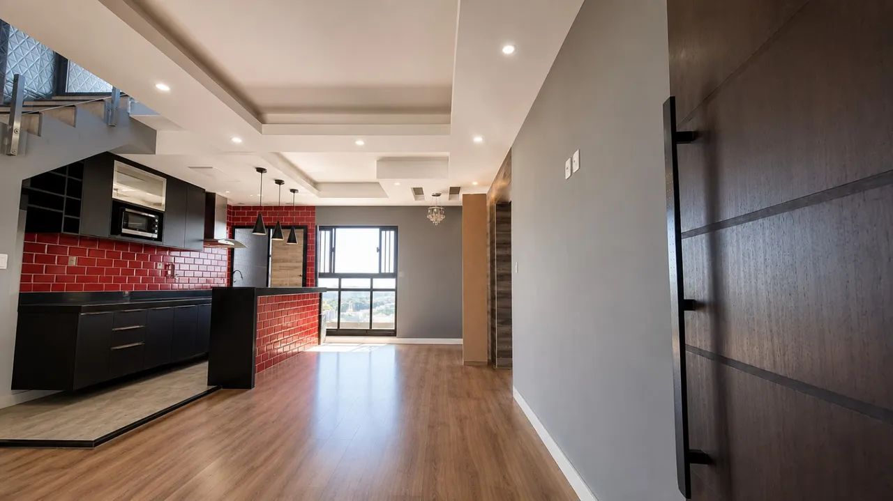 COBERTURA DUPLEX COM VISTA E ESPAÇO GOURMET + JACUZZI - IMPERDÍVEL - Foto 3