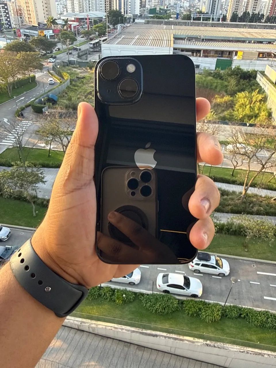 iPhone 14 Preto usado com 6 meses garantia  - Foto 2