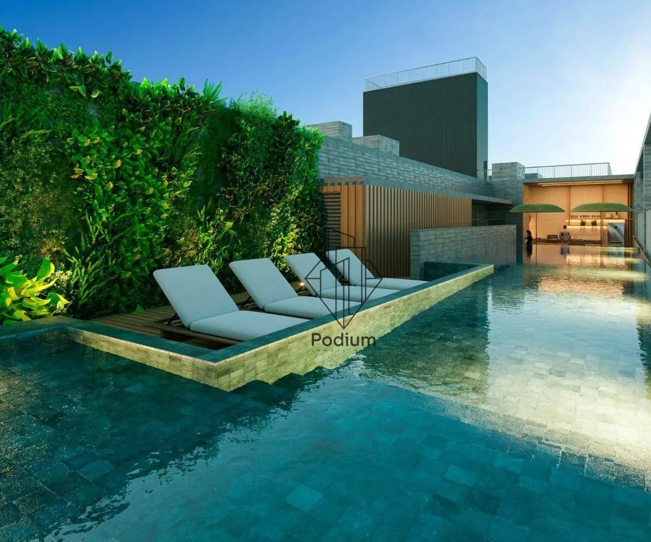 Apartamentos com varanda / sacada gourmet a 140m da praia de Intermares - AP2219