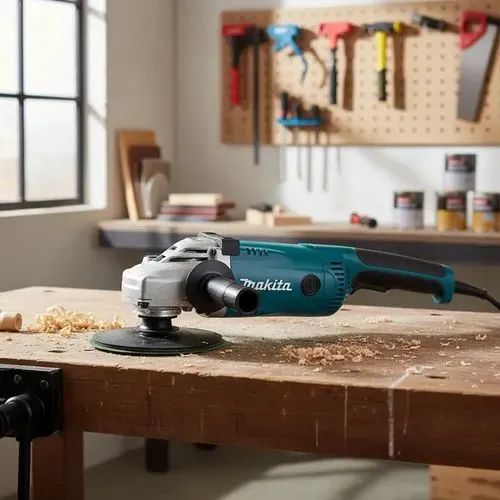 Lixadeira Angular Makita 7 polegadas SA *W - Foto 3