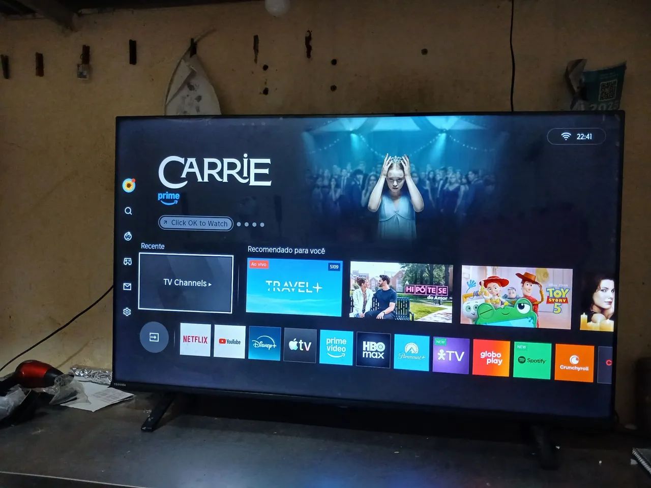 Smart Tv Toshiba 55 apolegadas - Foto 5