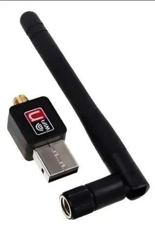 Antena Wifi Usb Longo Alcance Pc Notebook Adaptador Wireless - Foto 4