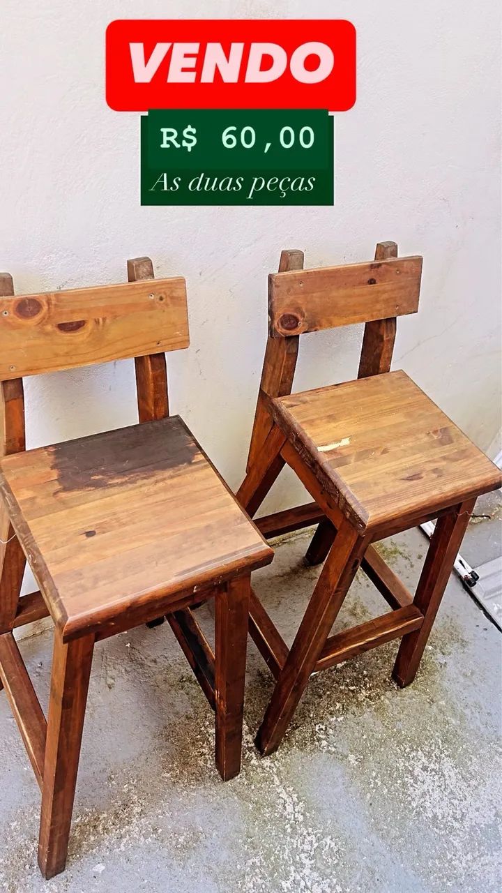 Banquetas semi novas