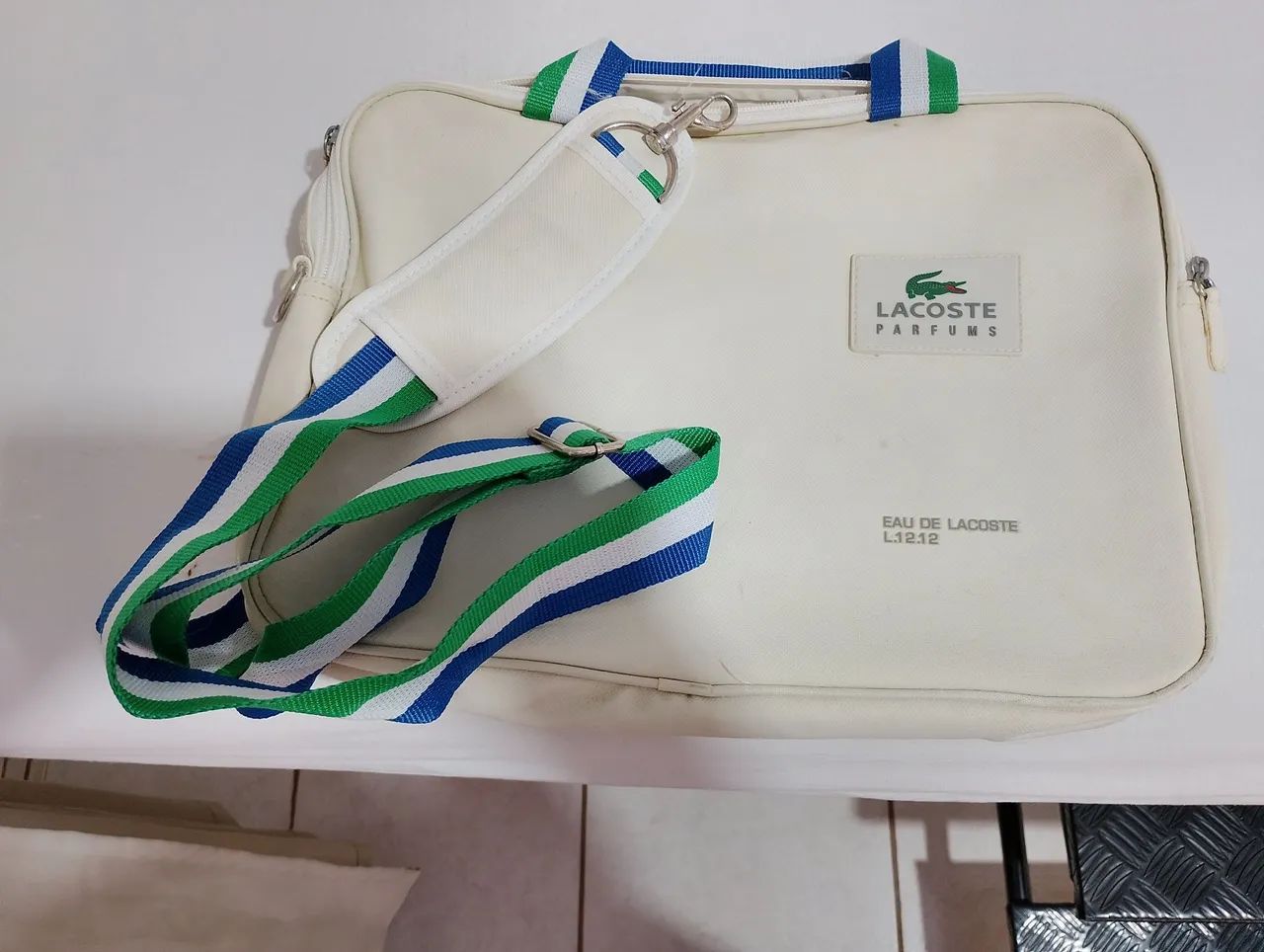 Bolsa de ombro lacoste
