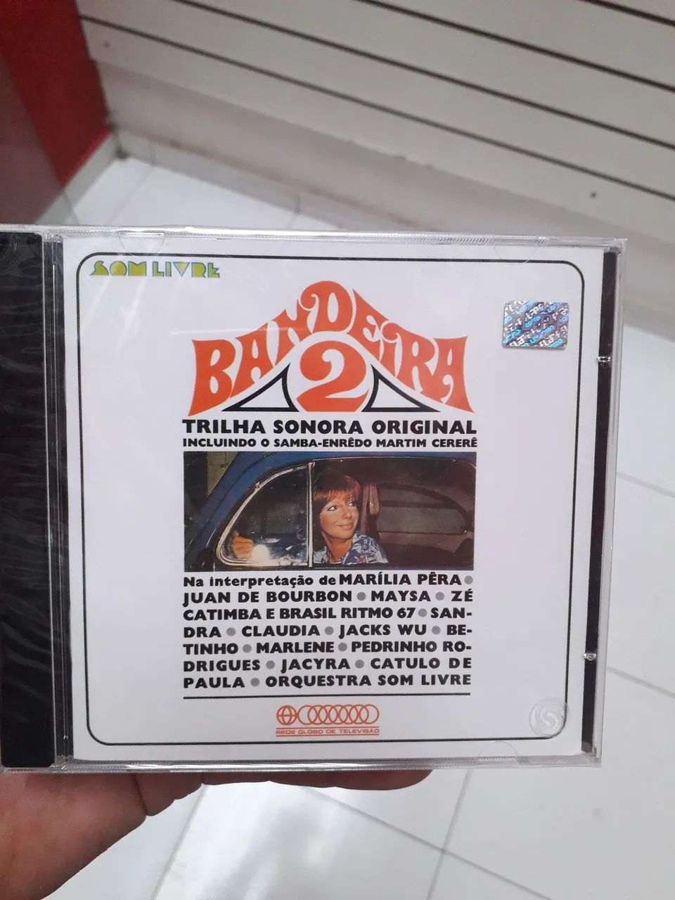 CD NOVELA BANDEIRA 2 ORIGINAL SOM LIVRE  LACRADO 