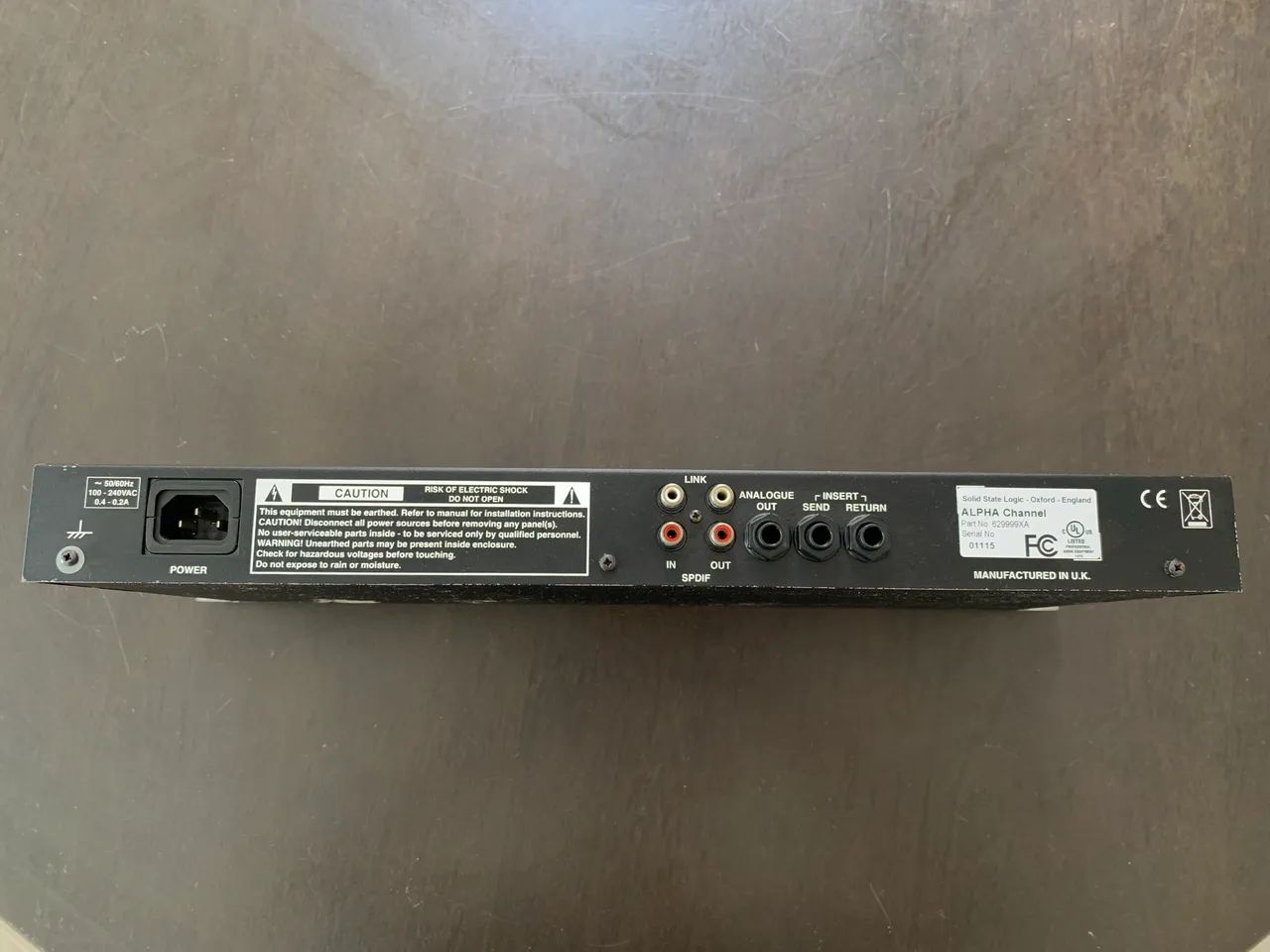 Pré-amplificador  Solid State Logic Alpha - Foto 4