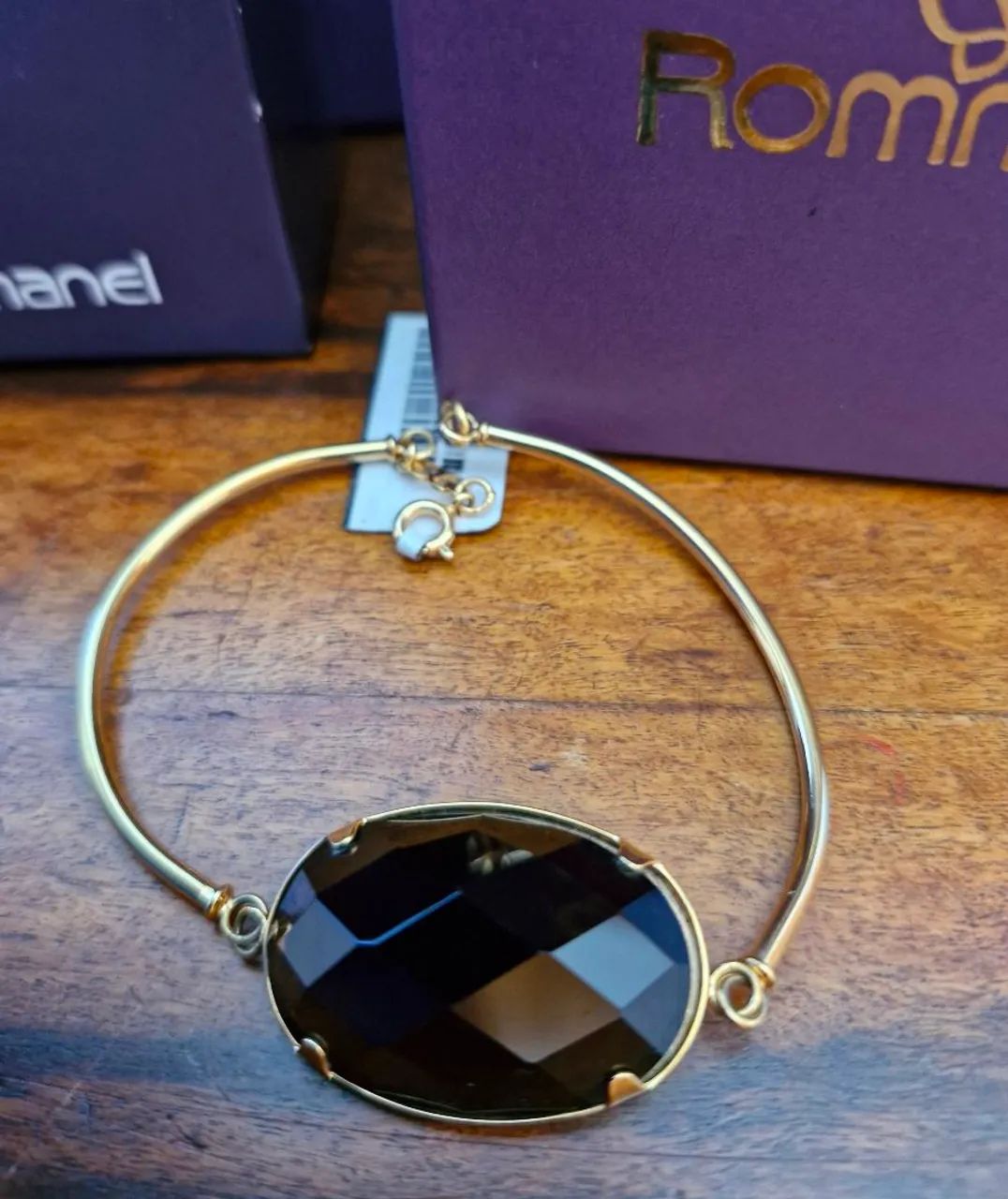 NOVA Semijoia Rommanel Pulseira banhada Ouro 18k - Original - Foto 2