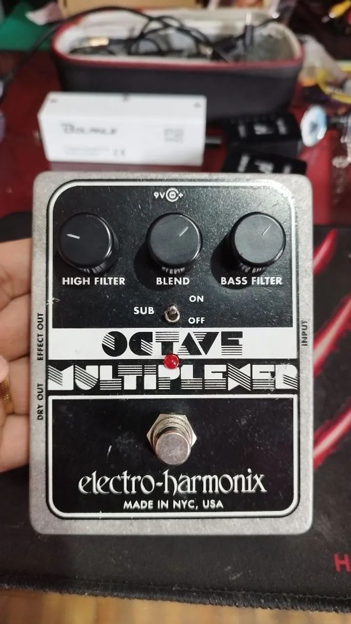 箱付 Electro-Harmonix Octave Multiplexer Pedal Electro Harmonix Octave Multiplexer - Instrumentos musicais