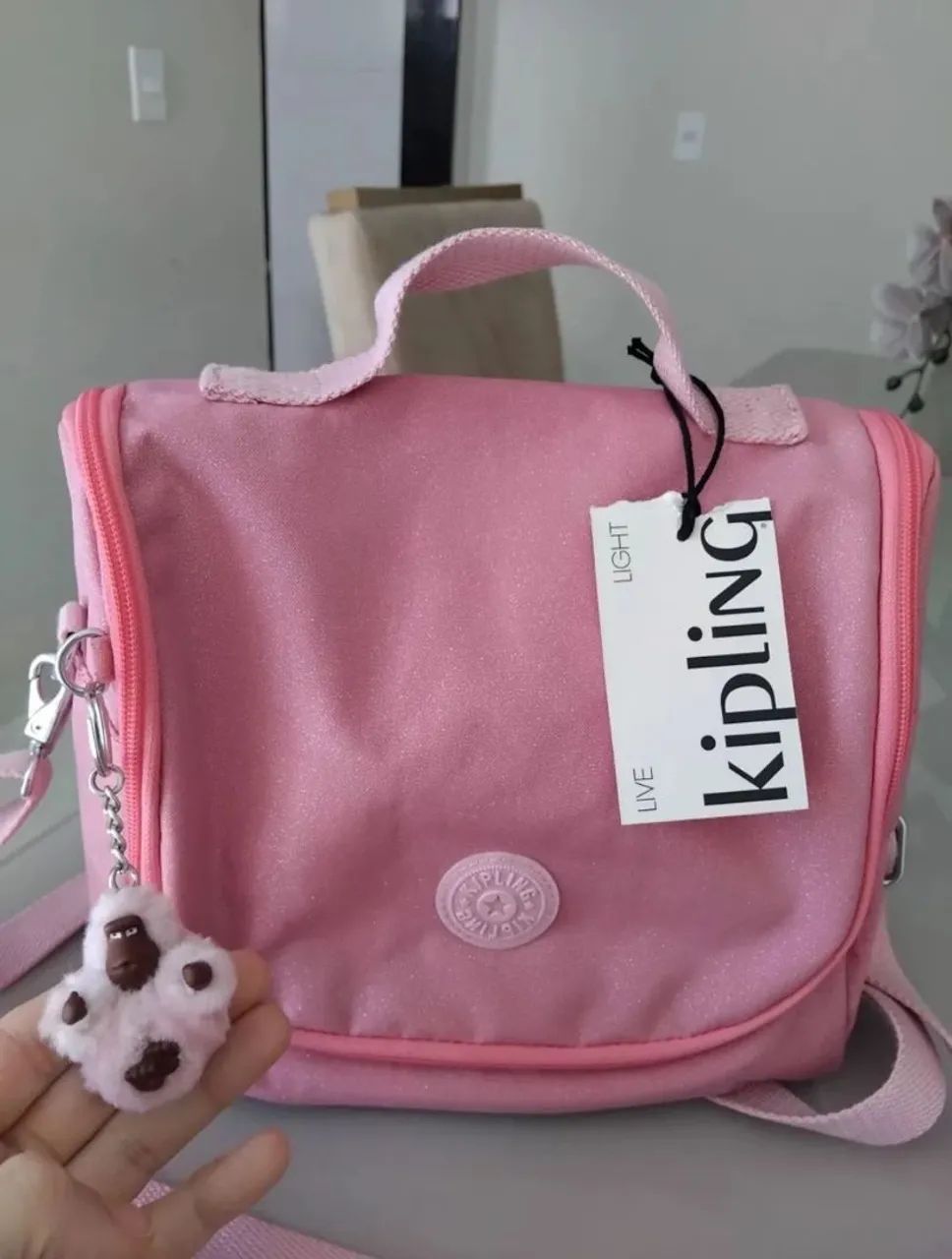 Lancheira Kipling nova original  na etiqueta.