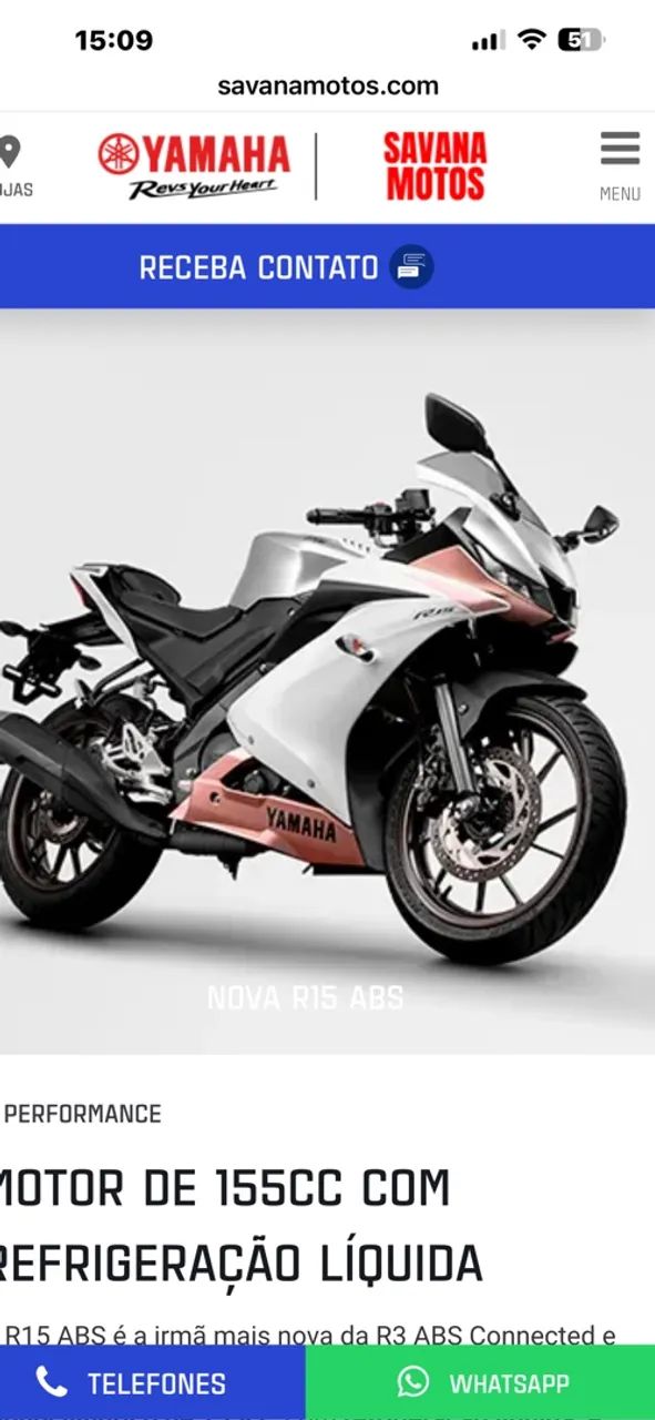 Vendo r15 zero com apenas 140 km sem detalhes zero zer - Foto 2