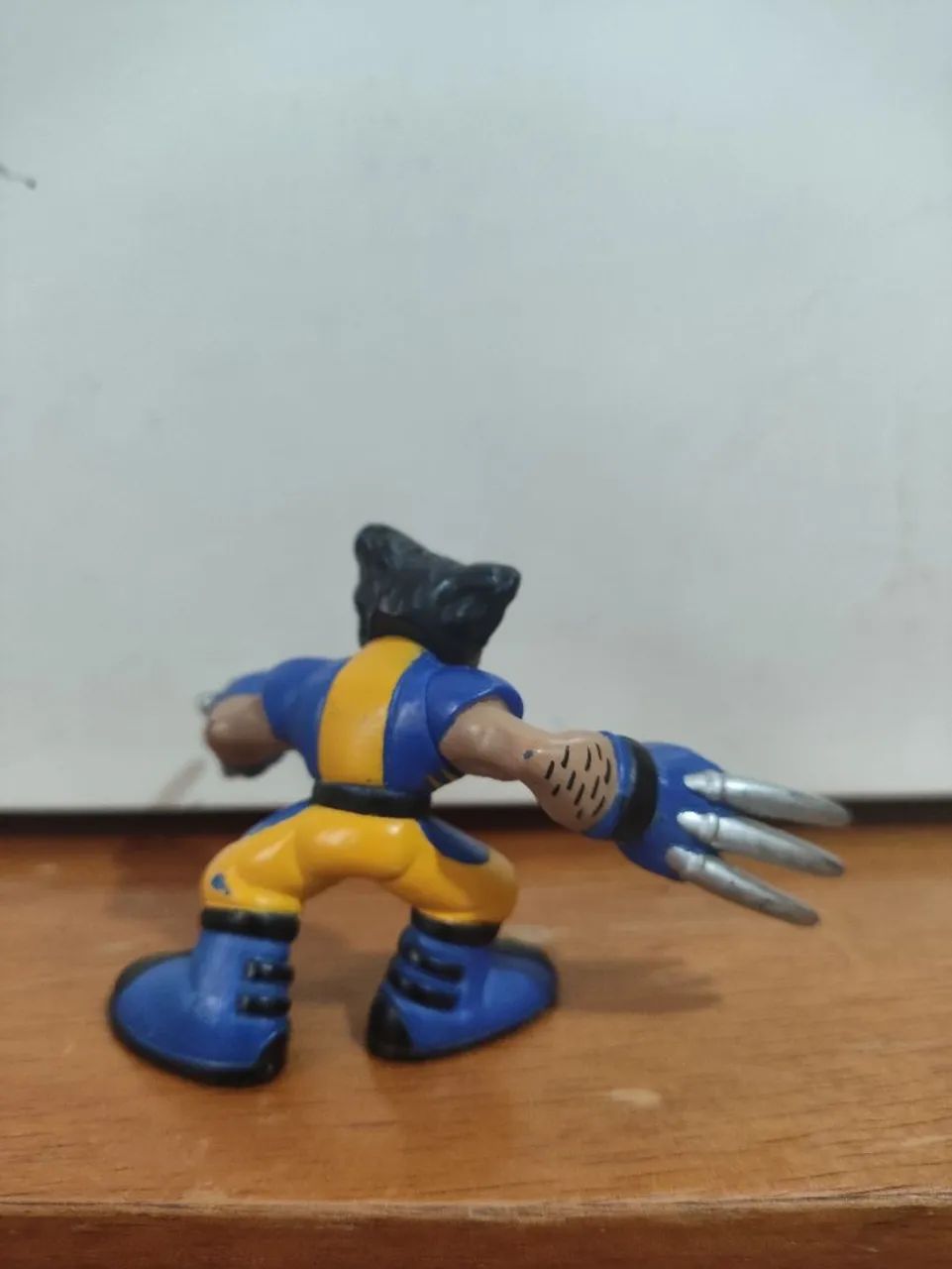 Miniatura antiga boneco Wolverine Marvel super hero squad Hasbro X-Men original - Foto 2